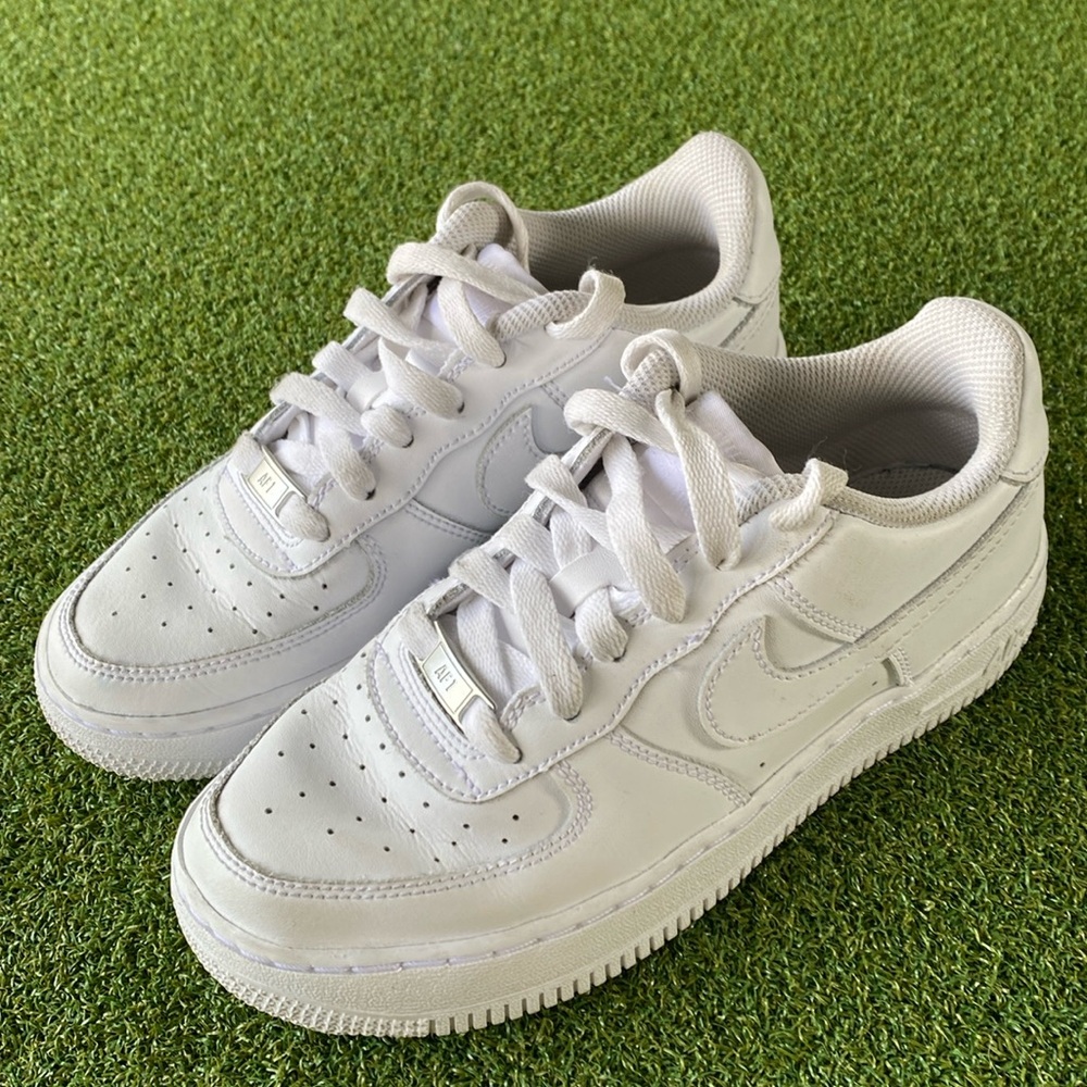 Nike All White Air Force Ones